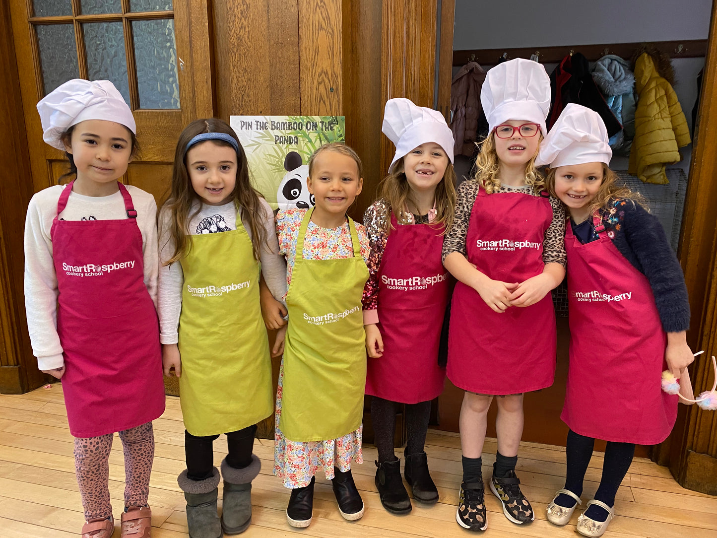 Personalised Smart Raspberry Aprons